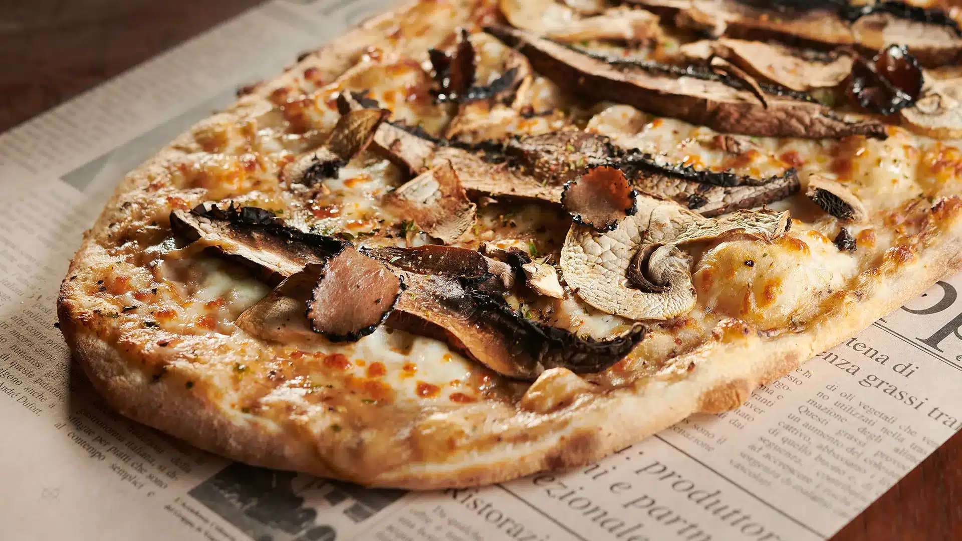 PACINI Mushroom and Truffle Pizza